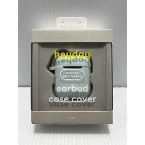 Heyday Silicone Case with Clip Fits Apple AirPods Gen 1 & 2 - Mint